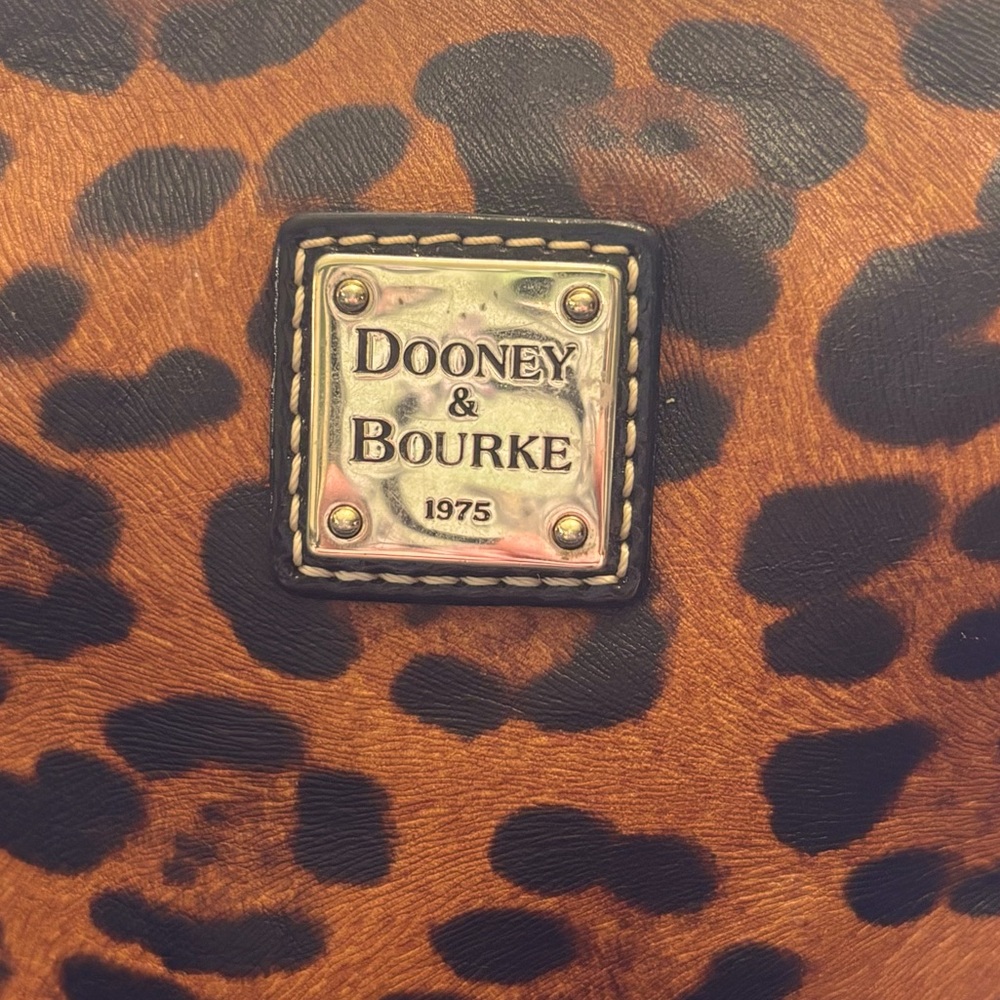 Dooney & Bourke Leopard Jaguar Bucket Bag - Picture 14 of 14